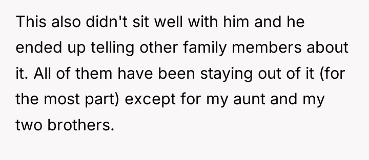 This also didn't sit well with him and he ended...