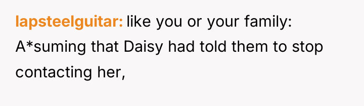 lapsteelguitar like you or your family: A*suming that Daisy had...