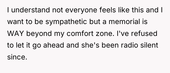 I understand not everyone feels like this and I want...