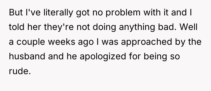 But I've literally got no problem with it and I...
