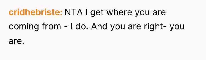 cridhebriste NTA I get where you are coming from -...