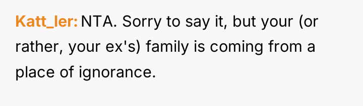 Katt_ler NTA. Sorry to say it, but your (or rather,...