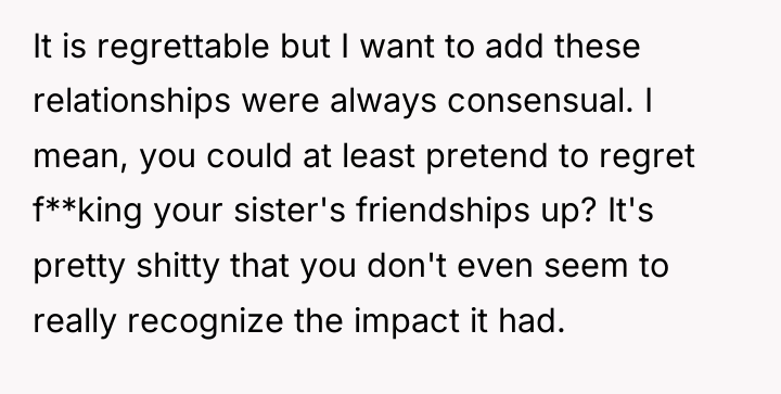 It is regrettable but I want to add these relationships...
