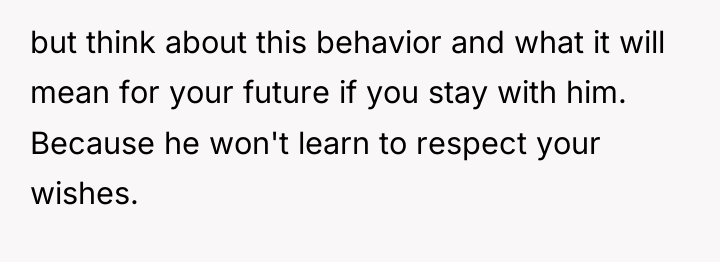 but think about this behavior and what it will mean...
