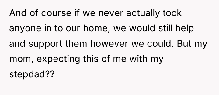 And of course if we never actually took anyone in...