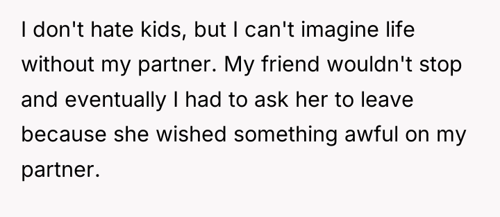 I don't hate kids, but I can't imagine life without...