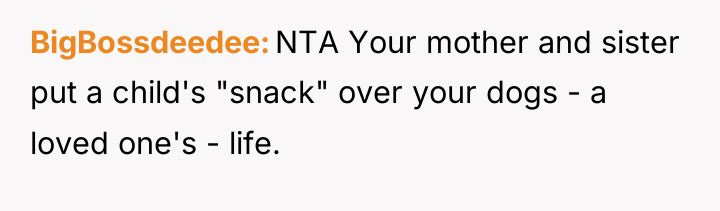 BigBossdeedee NTA Your mother and sister put a child's "snack"...