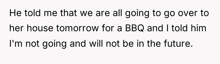 He told me that we are all going to go...