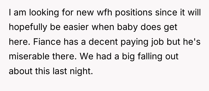 I am looking for new wfh positions since it will...