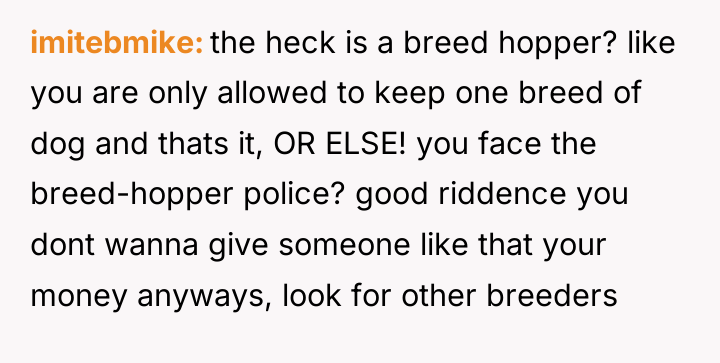 imitebmike the heck is a breed hopper? like you are...