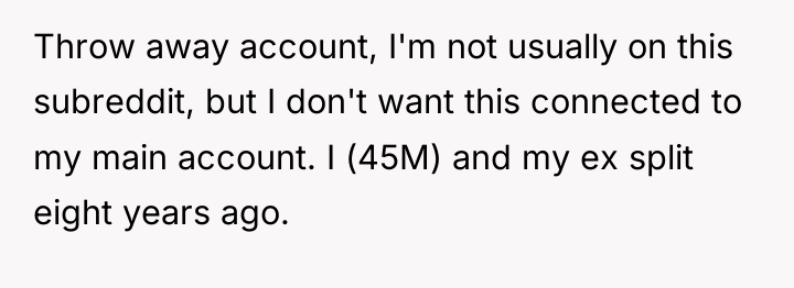 Throw away account, I'm not usually on this subreddit, but...