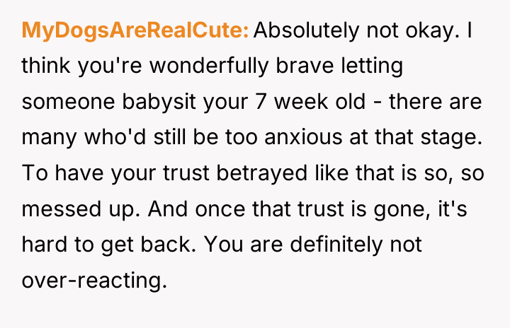MyDogsAreRealCute Absolutely not okay. I think you're wonderfully brave letting...