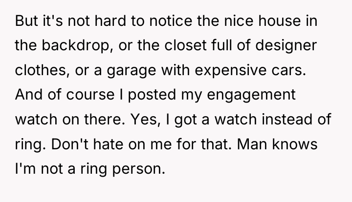 But it's not hard to notice the nice house in...