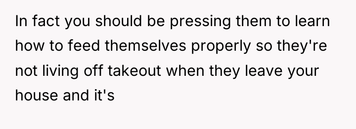 In fact you should be pressing them to learn how...