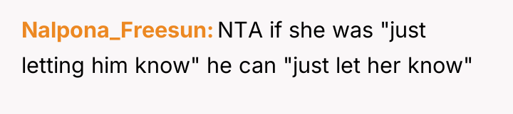 Nalpona_Freesun NTA if she was "just letting him know" he...