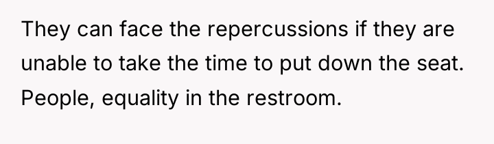 They can face the repercussions if they are unable to...