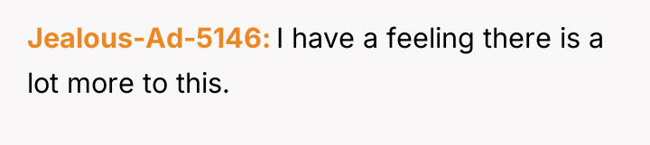 Jealous-Ad-5146 I have a feeling there is a lot more...