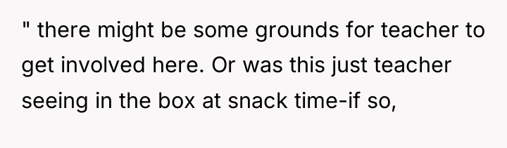 " there might be some grounds for teacher to get...
