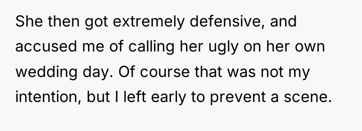 She then got extremely defensive, and accused me of calling...