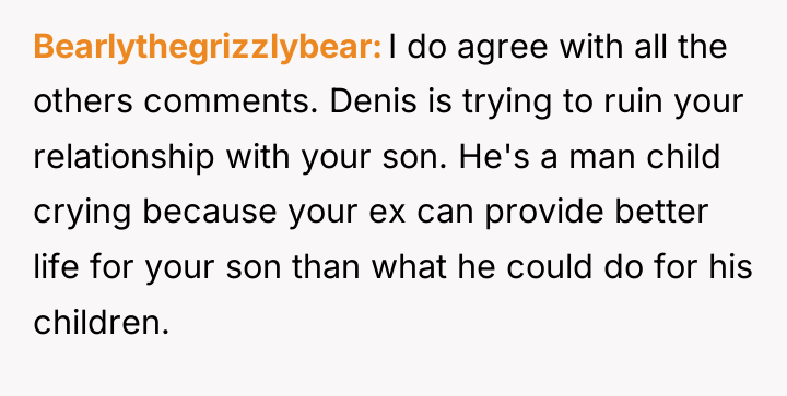 Bearlythegrizzlybear I do agree with all the others comments. Denis...