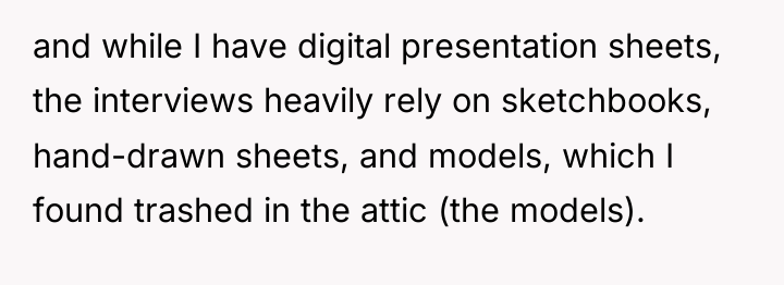 and while I have digital presentation sheets, the interviews heavily...