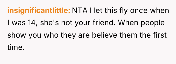 insignificantlittle NTA I let this fly once when I was...