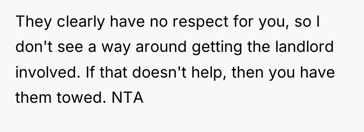 They clearly have no respect for you, so I don't...