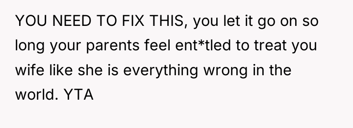 YOU NEED TO FIX THIS, you let it go on...