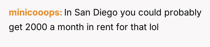 minicooops In San Diego you could probably get 2000 a...