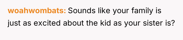 woahwombats Sounds like your family is just as excited about...