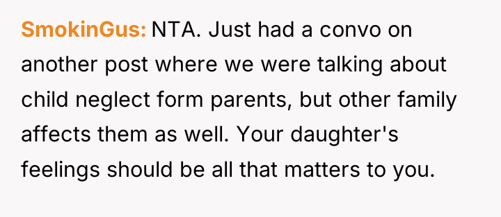 SmokinGus NTA. Just had a convo on another post where...