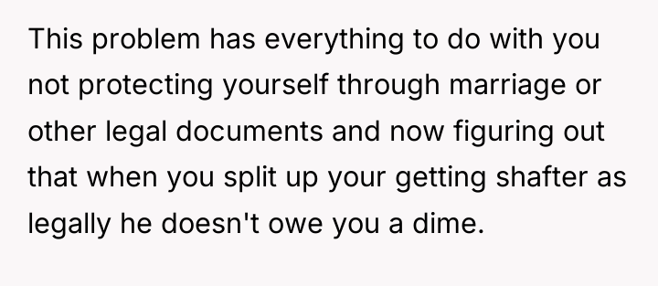 This problem has everything to do with you not protecting...