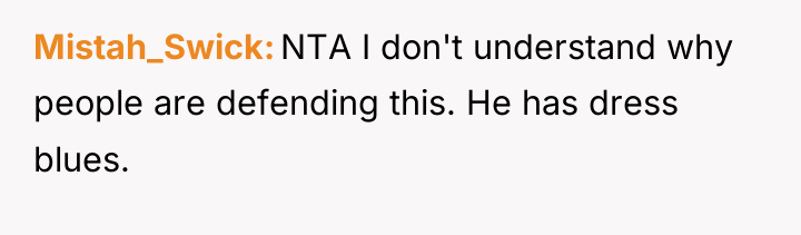 Mistah_Swick NTA I don't understand why people are defending this....