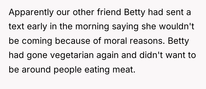 Apparently our other friend Betty had sent a text early...