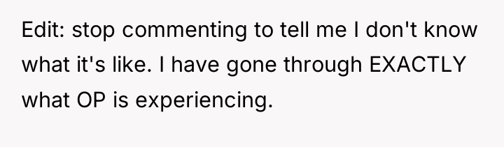 Edit: stop commenting to tell me I don't know what...