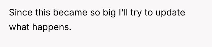 Since this became so big I'll try to update what...