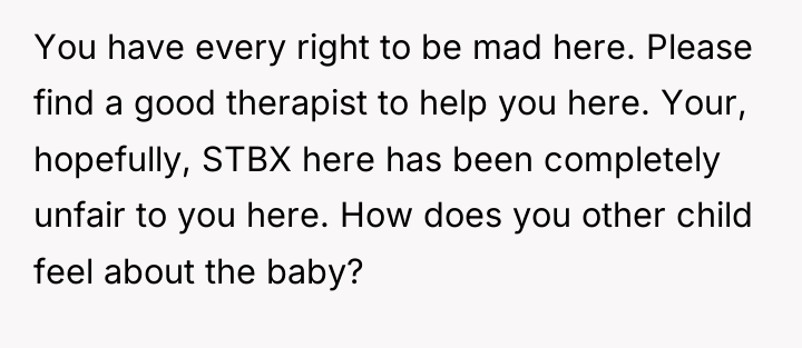 You have every right to be mad here. Please find...