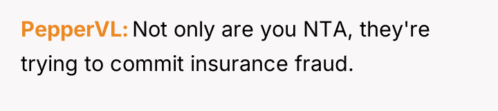 PepperVL Not only are you NTA, they're trying to commit...