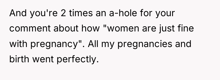 And you're 2 times an a-hole for your comment about...