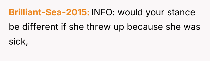 Brilliant-Sea-2015 INFO: would your stance be different if she threw...