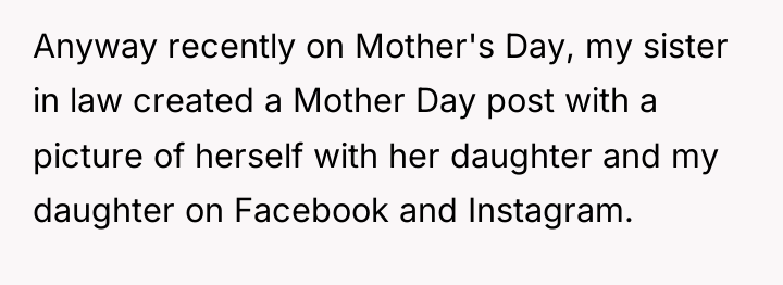 Anyway recently on Mother's Day, my sister in law created...