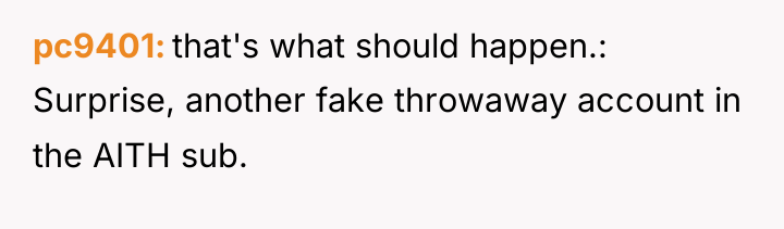 pc9401 that's what should happen.: Surprise, another fake throwaway account...