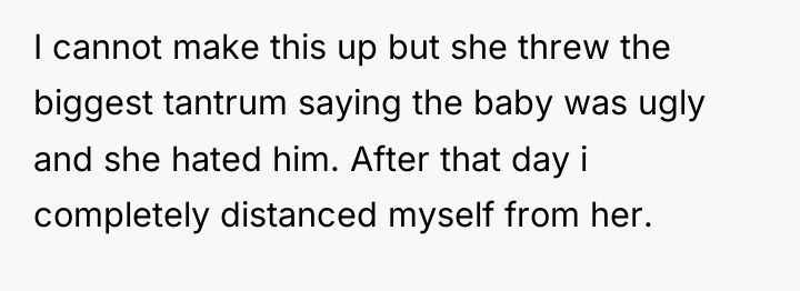 I cannot make this up but she threw the biggest...