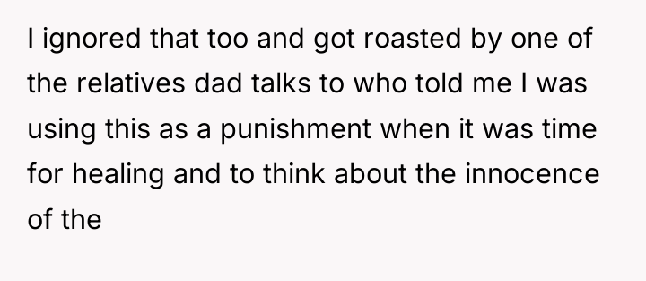 I ignored that too and got roasted by one of...