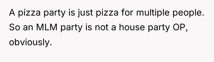A pizza party is just pizza for multiple people. So...