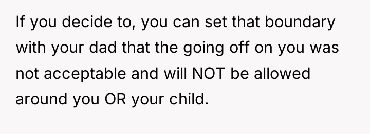 If you decide to, you can set that boundary with...