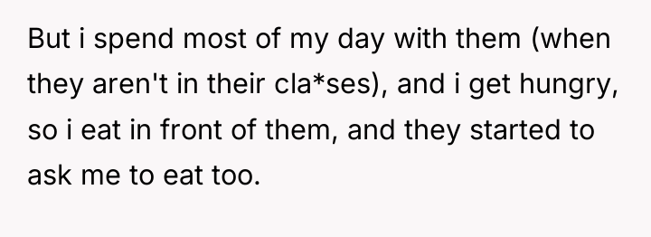 But i spend most of my day with them (when...