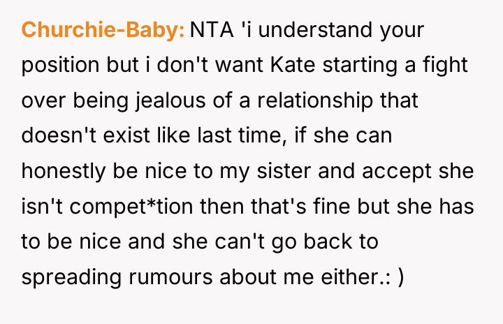 Churchie-Baby NTA 'i understand your position but i don't want...