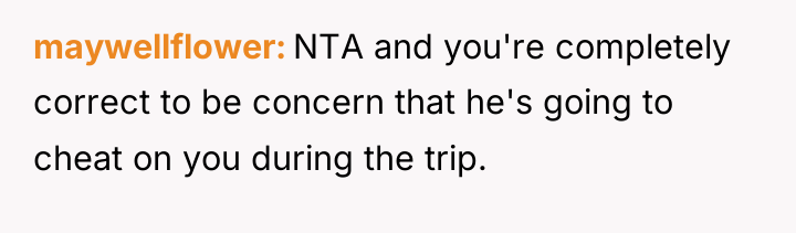 maywellflower NTA and you're completely correct to be concern that...