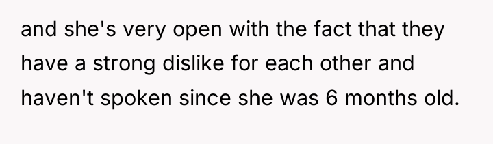 and she's very open with the fact that they have...